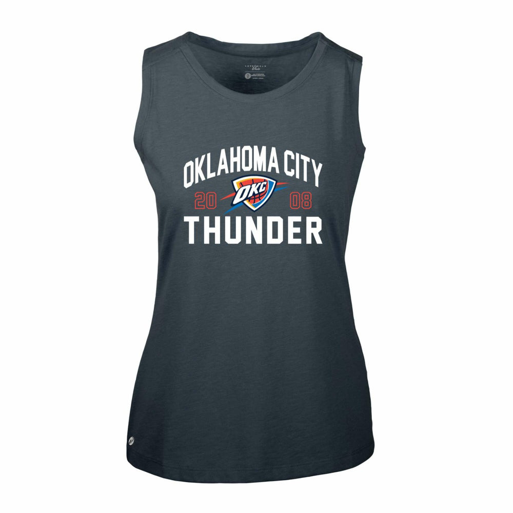 Oklahoma City Thunder Levelwear Women's Macy Tank Top Navy