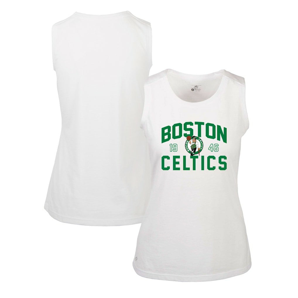 Boston Celtics Levelwear Women's Macy Tank Top White