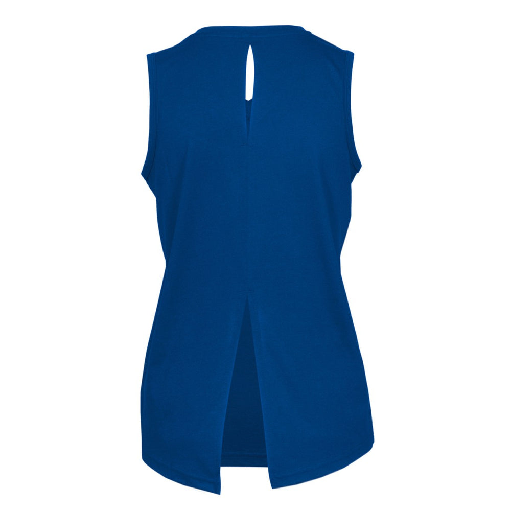 New York Knicks Levelwear Women's Paisley Core V-Neck Tank Top Blue