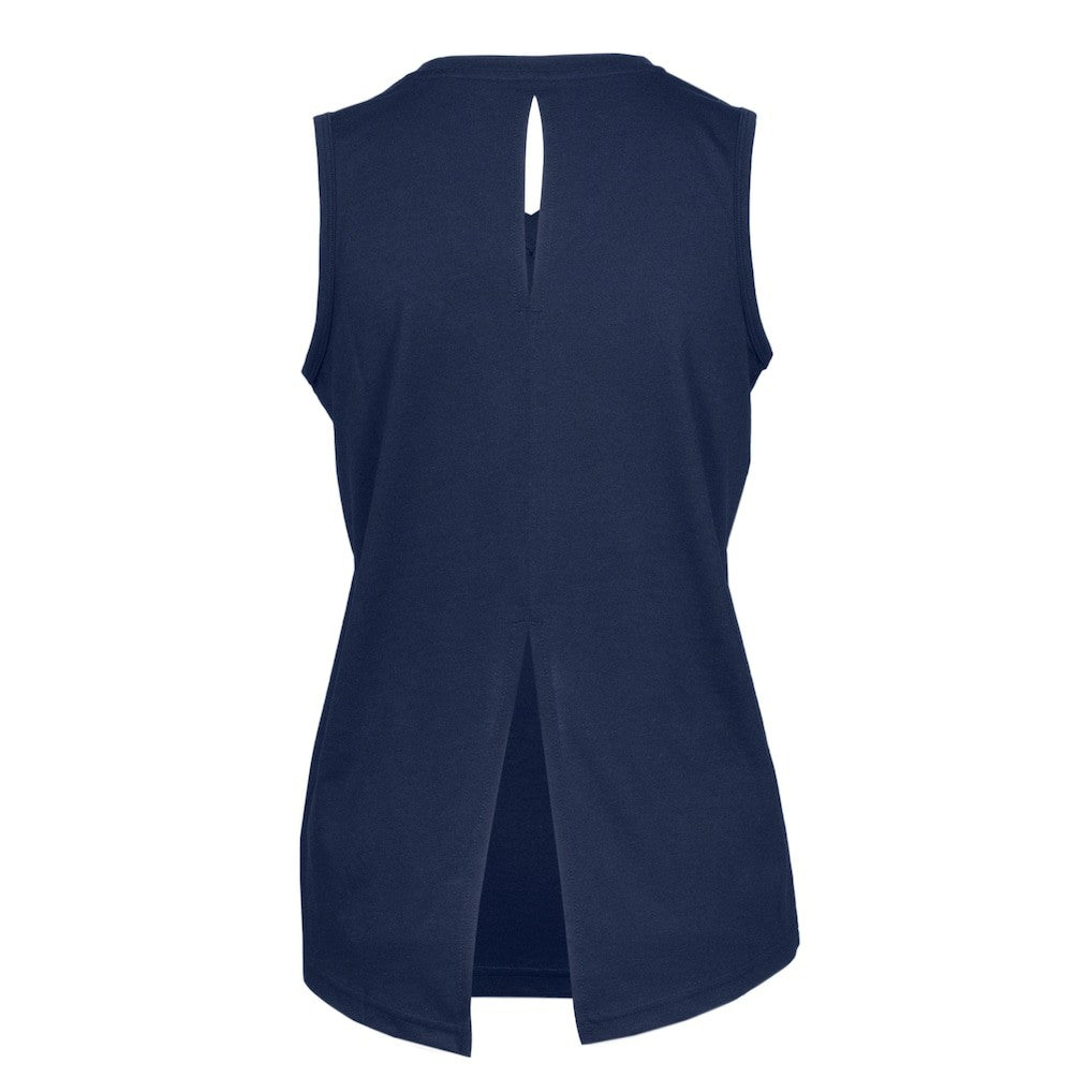 Indiana Pacers Levelwear Women's Paisley Core V-Neck Tank Top Navy