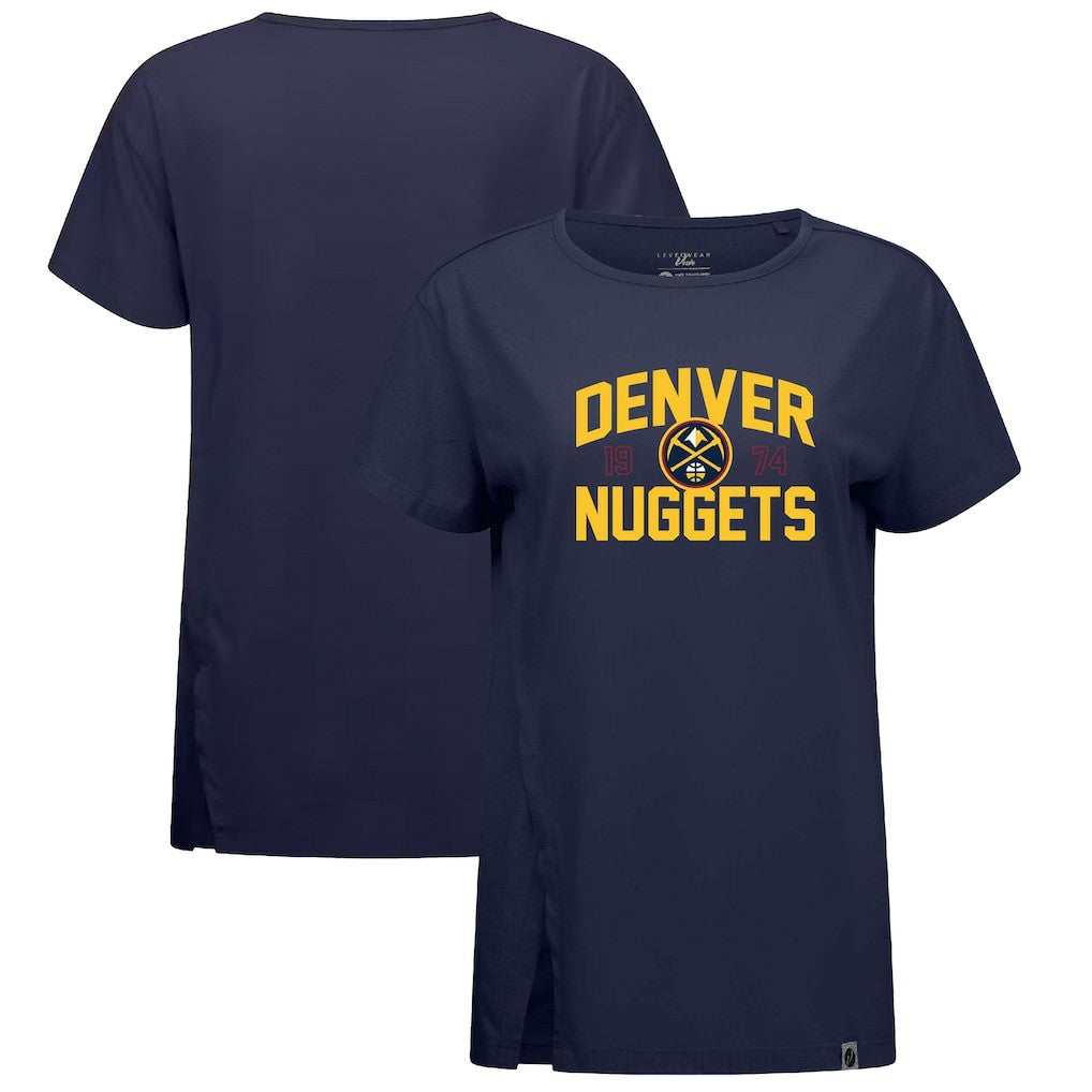 Denver Nuggets Levelwear Women's Influx T-Shirt Navy