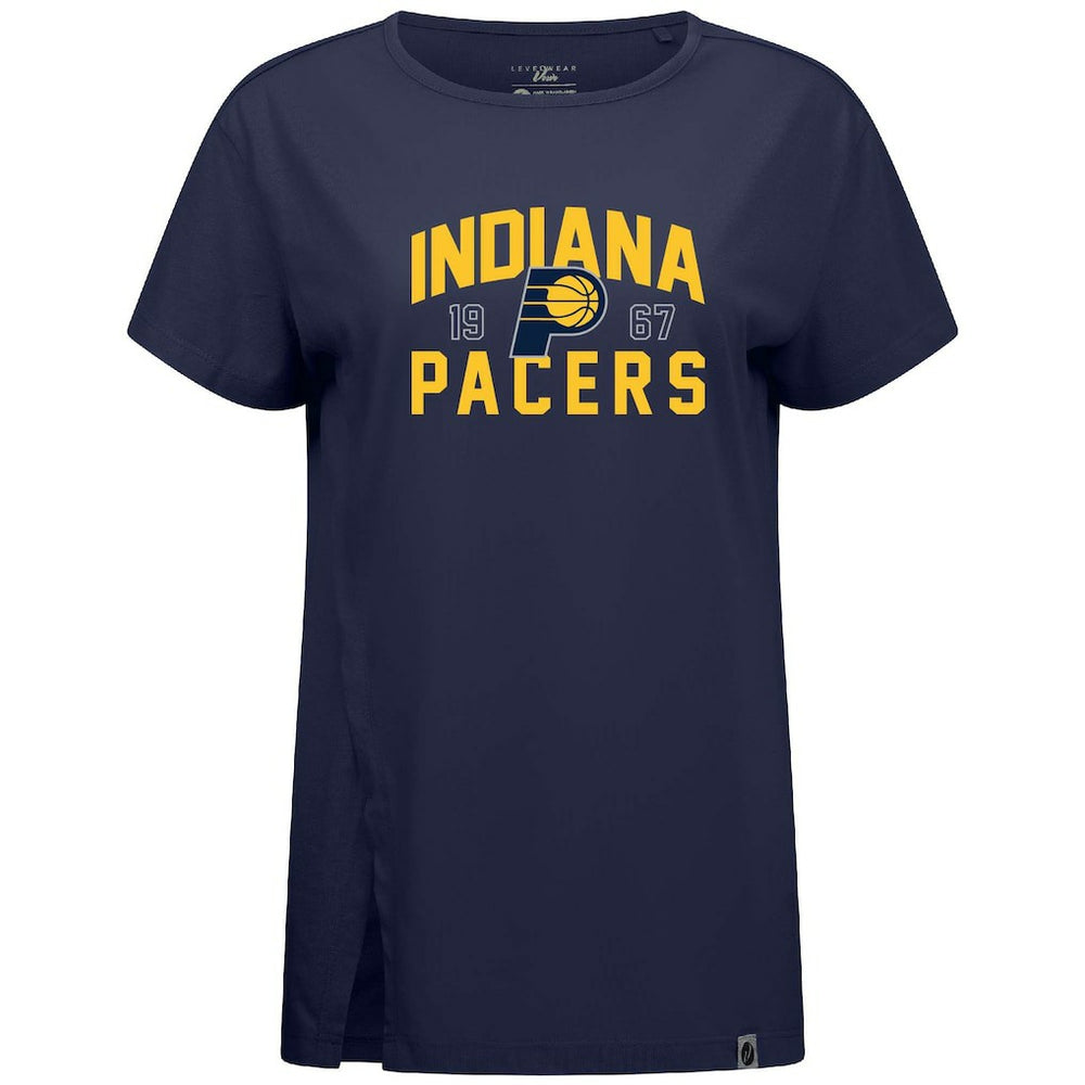 Indiana Pacers Levelwear Women's Influx T-Shirt Navy