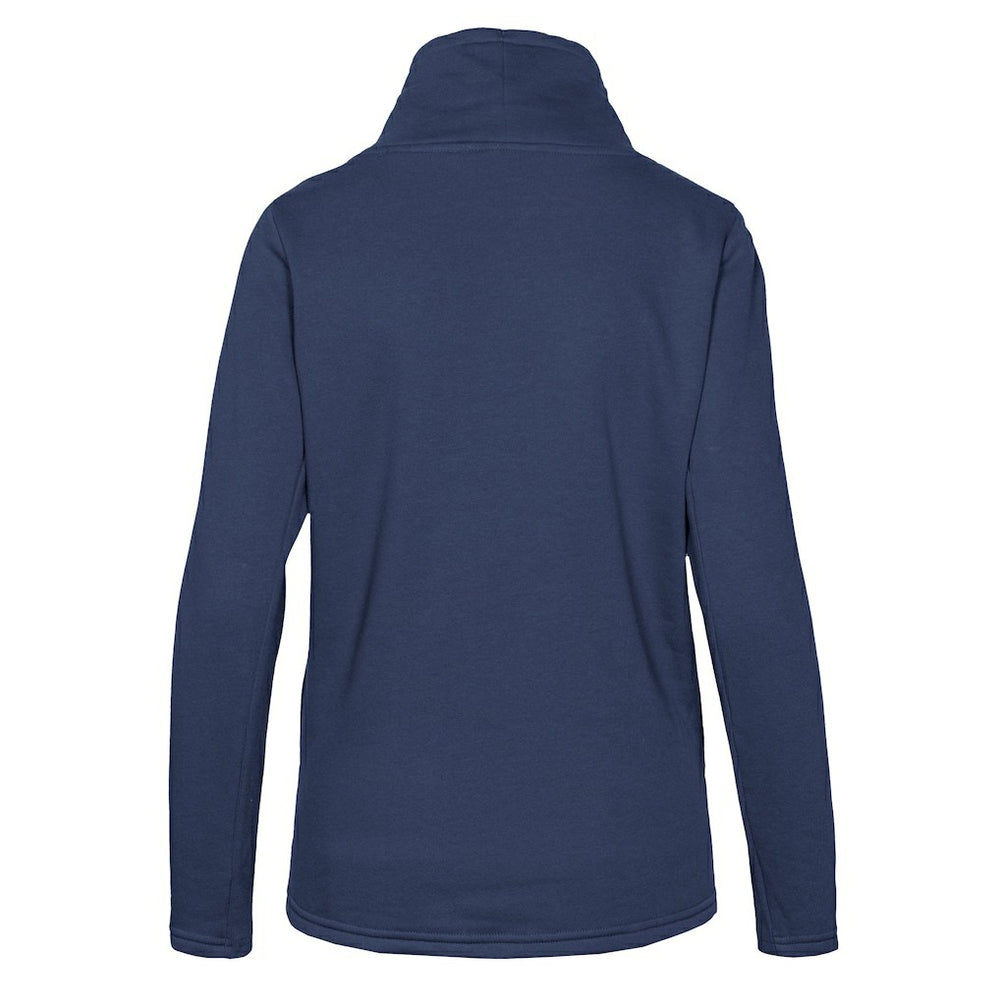 Oklahoma City Thunder Levelwear Women's Loop Core Funnel Neck Pullover Sweatshirt Navy
