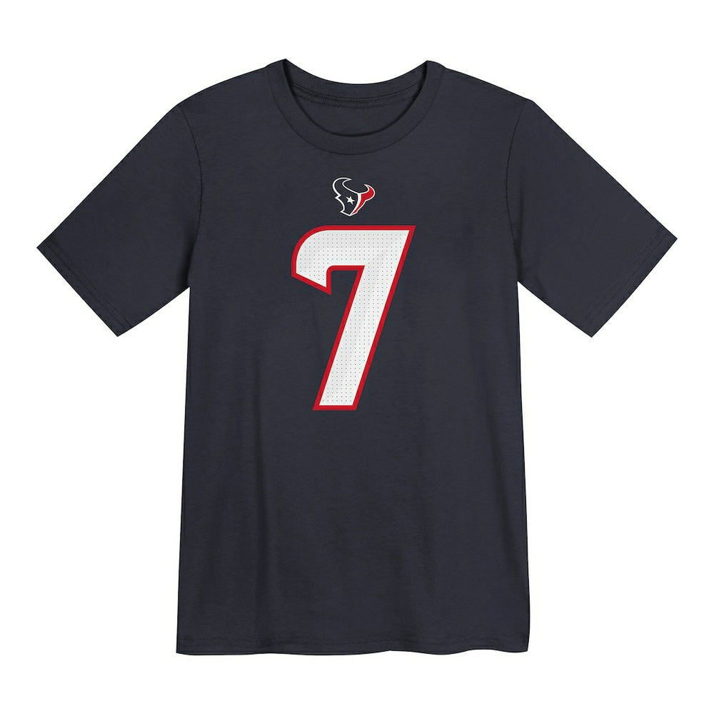 C.J. Stroud Houston Texans Preschool Player Name & Number T-Shirt - Navy - Nike