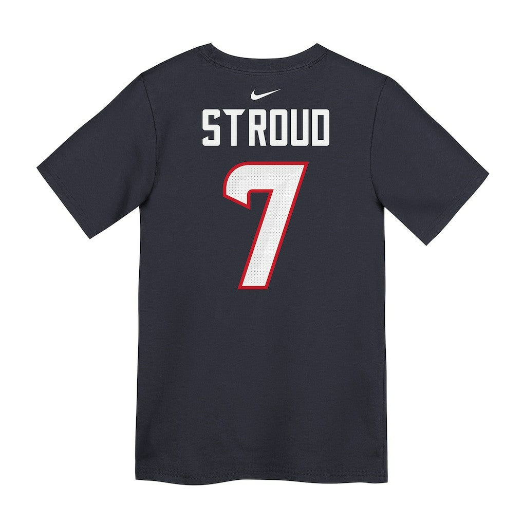 C.J. Stroud Houston Texans Preschool Player Name & Number T-Shirt - Navy - Nike