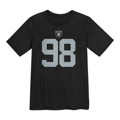 Maxx Crosby Las Vegas Raiders Preschool Player Name & Number T-Shirt - Black - Nike