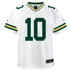 Jordan Love Green Bay Packers Youth Game Jersey - White - Nike