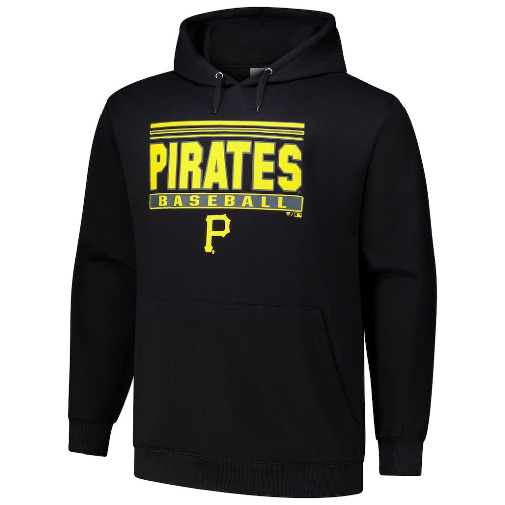 Pittsburgh Pirates   Stack Fleece Pullover Hoodie Sale