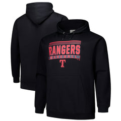 Texas Rangers   Stack Fleece Pullover Hoodie Sale