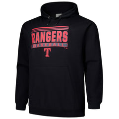 Texas Rangers   Stack Fleece Pullover Hoodie Sale
