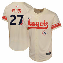 Mike Trout Los Angeles Angels Nike Youth City Connect Limited Player Jersey Discount