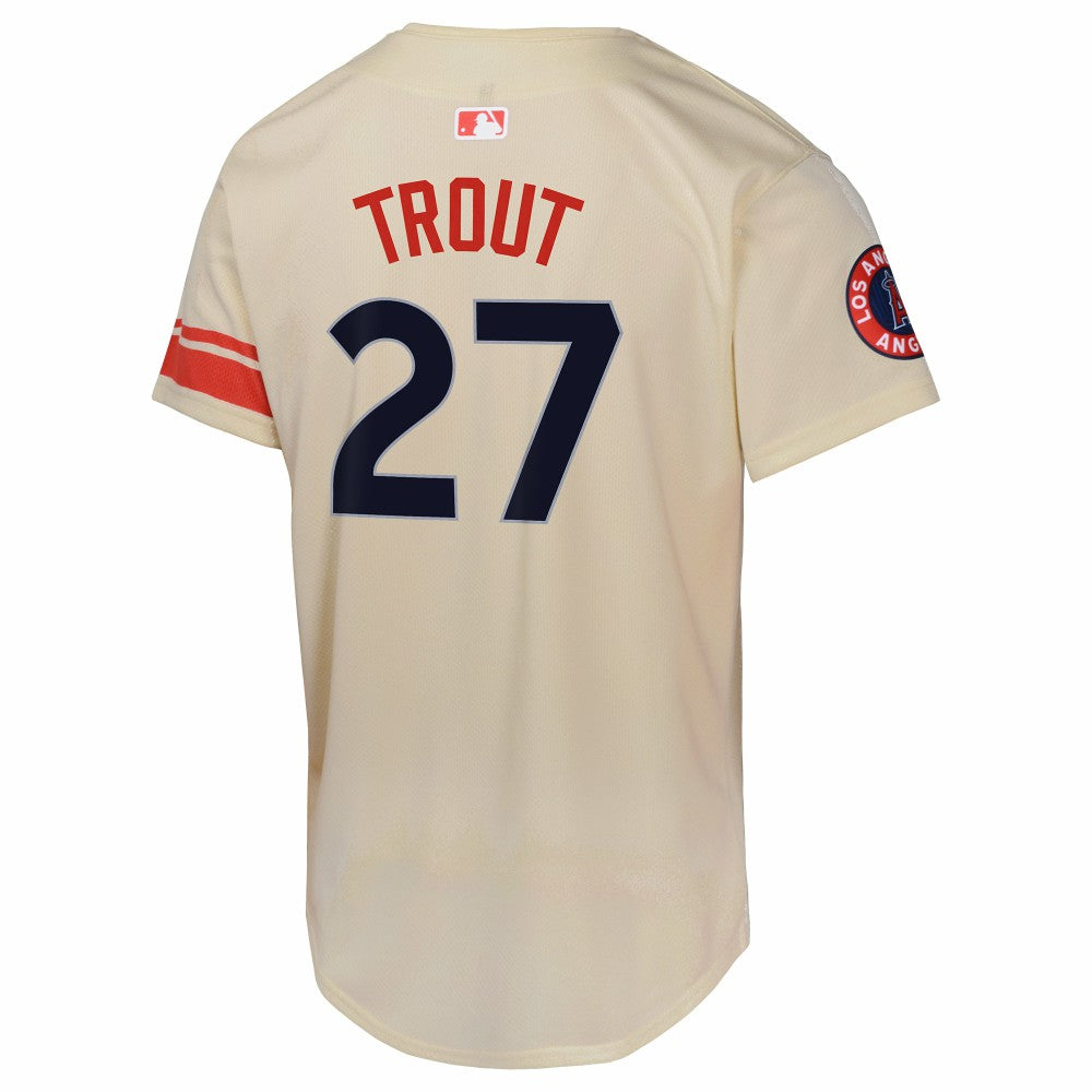Mike Trout Los Angeles Angels Nike Youth City Connect Limited Player Jersey Discount