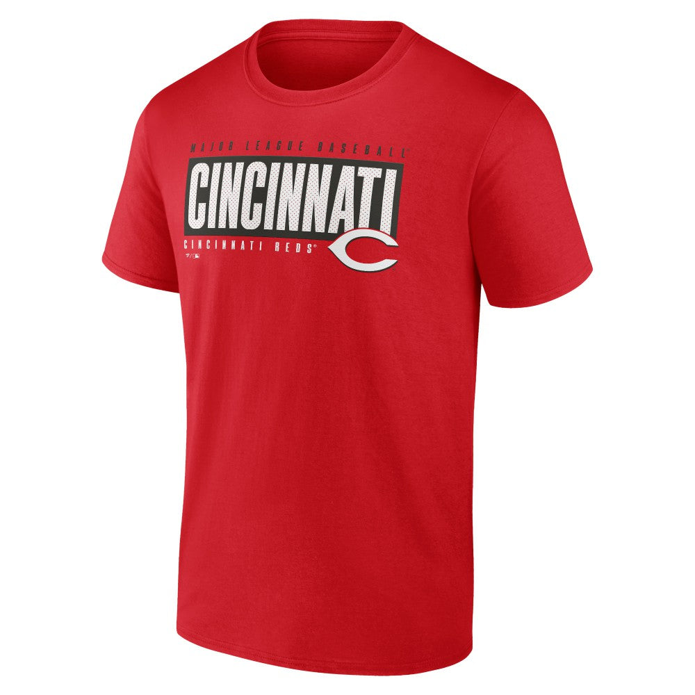 Cincinnati Reds Blocked Out T-Shirt Online