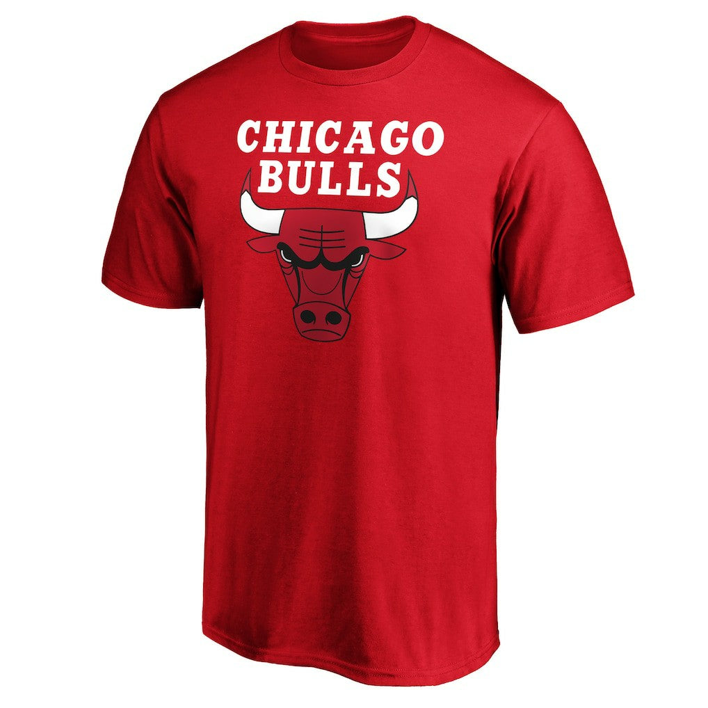 Chicago Bulls Global Logo T-Shirt Red