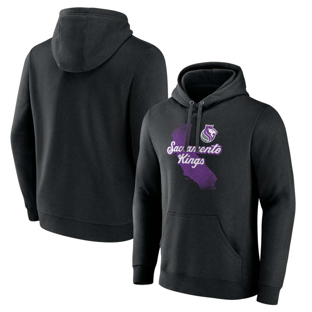 Sacramento Kings Pick & Roll Coverage Pullover Hoodie Black