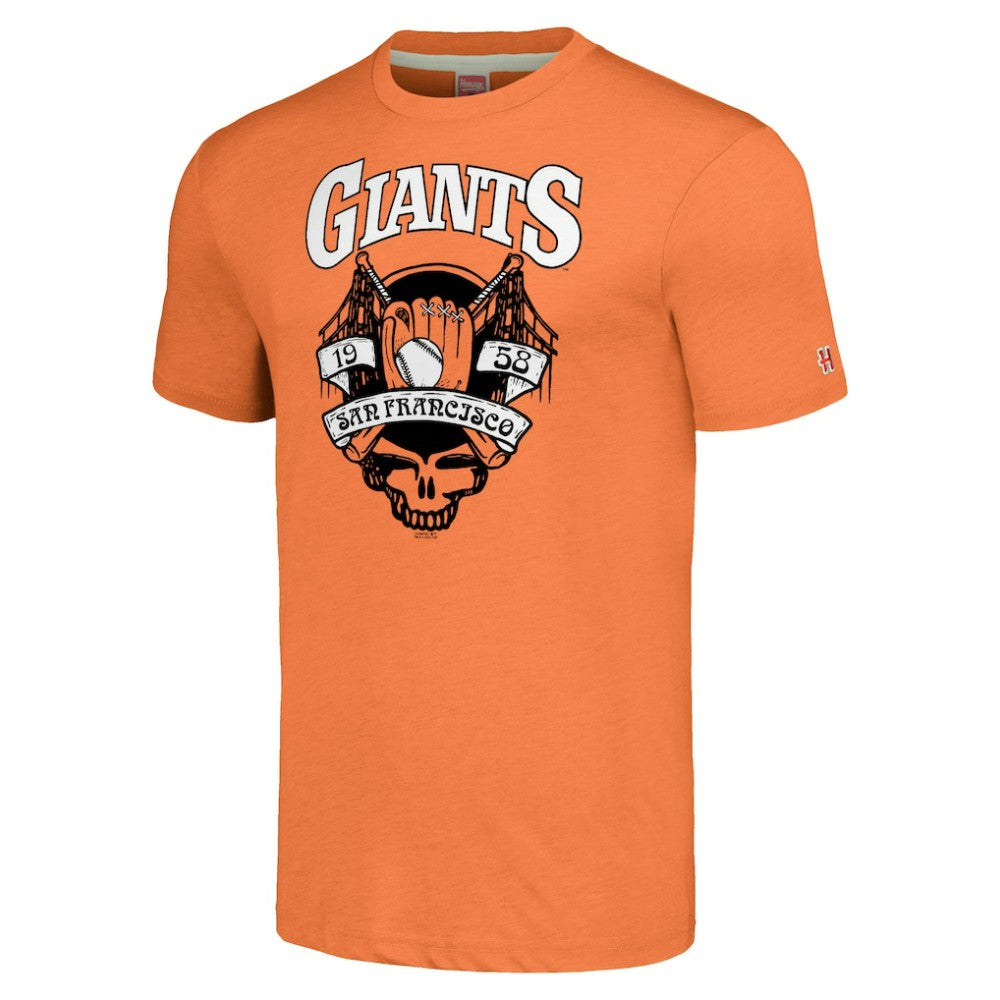 San Francisco Giants Homage Grateful Dead Tri-Blend T-Shirt Online