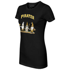 Pittsburgh Pirates Tiny Turnip Women's Gnomes T-Shirt Sale