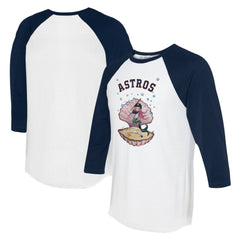 Houston Astros Tiny Turnip Unisex Mermaid 3/4-Sleeve Raglan T-Shirt Online