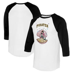 Pittsburgh Pirates Tiny Turnip Unisex Mermaid 3/4-Sleeve Raglan T-Shirt Near Me