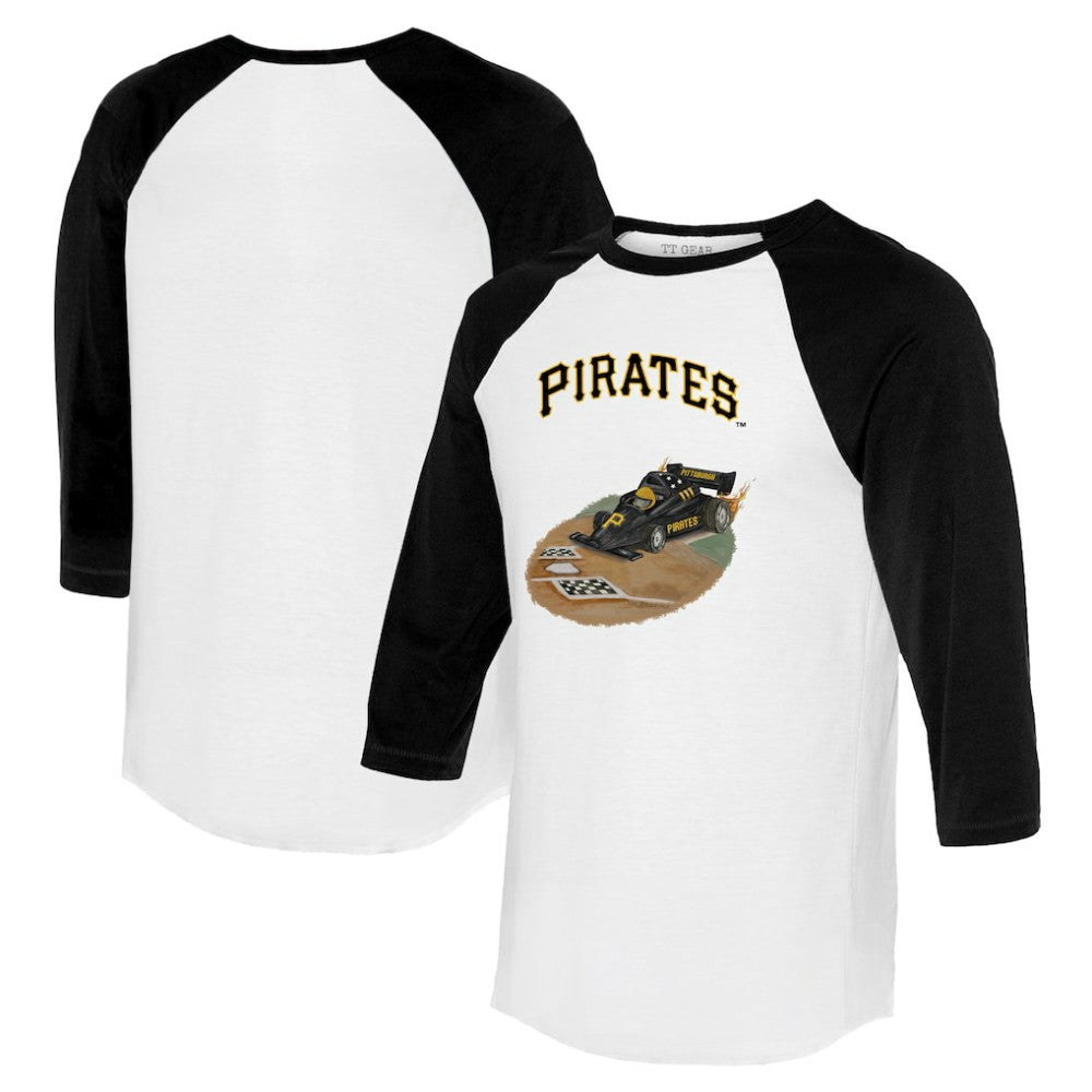 Pittsburgh Pirates Tiny Turnip Unisex Racecar 3/4-Sleeve Raglan T-Shirt Near Me