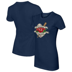 Houston Astros Tiny Turnip Women's American Traditional Rose T-Shirt Discount