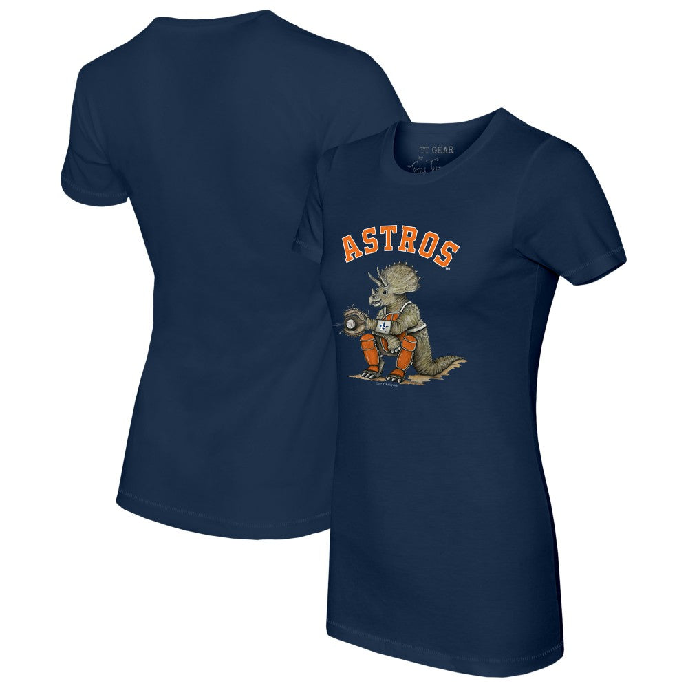Houston Astros Tiny Turnip Women's Triceratops T-Shirt Outlet