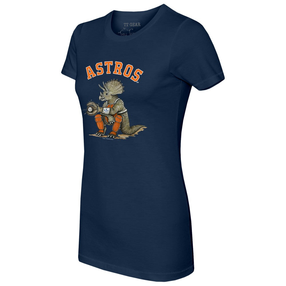 Houston Astros Tiny Turnip Women's Triceratops T-Shirt Outlet