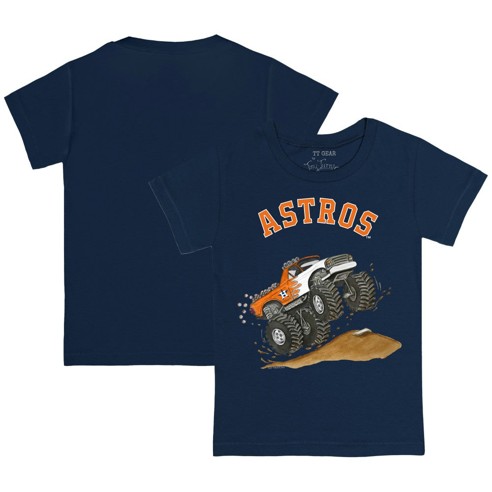Houston Astros Tiny Turnip Youth Monster Truck T-Shirt Outlet