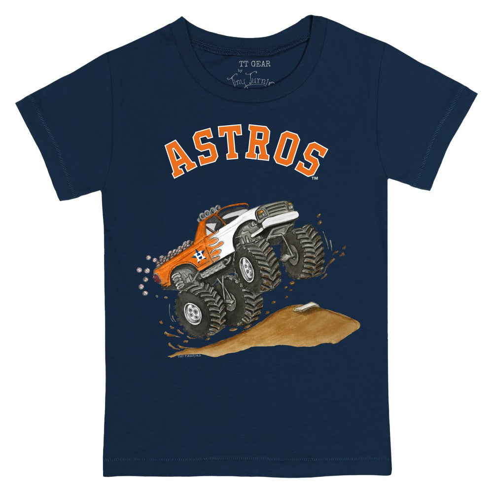 Houston Astros Tiny Turnip Youth Monster Truck T-Shirt Outlet