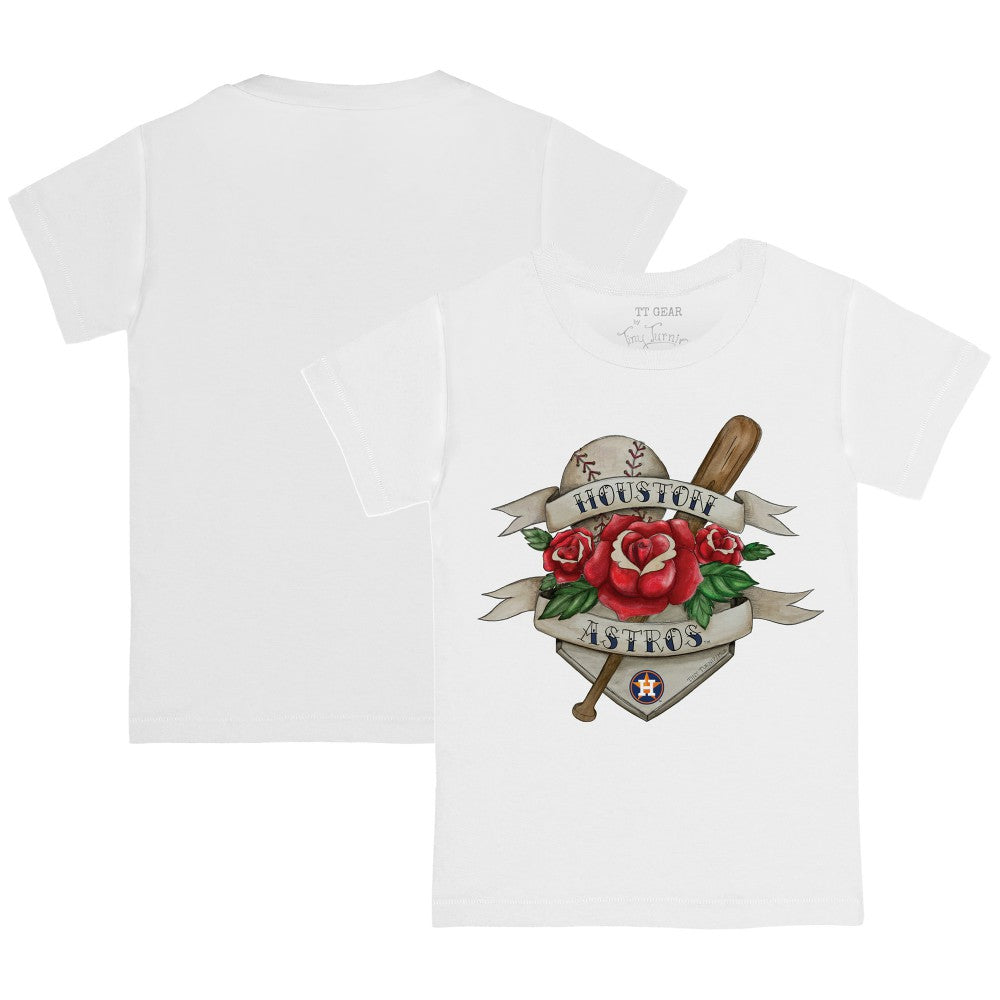 Houston Astros Tiny Turnip Youth American Traditional Rose T-Shirt Discount