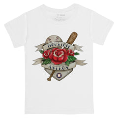 Houston Astros Tiny Turnip Youth American Traditional Rose T-Shirt Discount