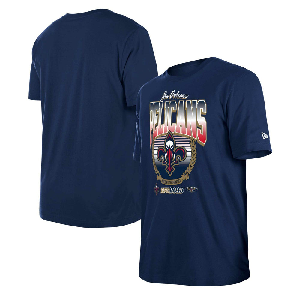 New Era New Orleans Pelicans Unisex Summer Classics T-Shirt Navy
