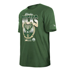 New Era Milwaukee Bucks Unisex Summer Classics T-Shirt Hunter Green
