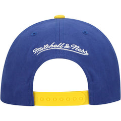 Mitchell & Ness Golden State Warriors Team Up Classic Edition Adjustable Hat Royal/Gold
