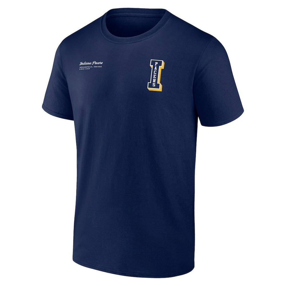 Indiana Pacers Split Zone T-Shirt Navy