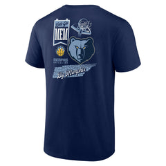 Memphis Grizzlies Split Zone T-Shirt Navy