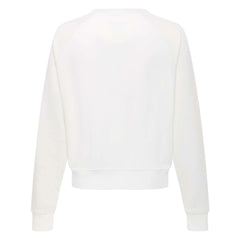 Boston Celtics Sportiqe Women's Ashlyn Super Soft Raglan Pullover Sweatshirt White