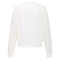 Sacramento Kings Sportiqe Women's Ashlyn Super Soft Raglan Pullover Sweatshirt White