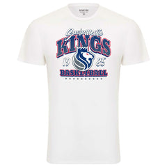 Sacramento Kings Sportiqe Unisex Bingham Super Soft T-Shirt White