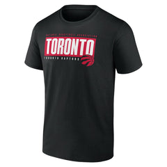 Toronto Raptors Blocked Out T-Shirt Black