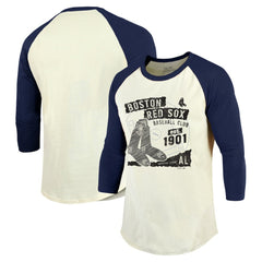 Boston Red Sox Majestic Threads Raglan 3/4-Sleeve T-Shirt Discount