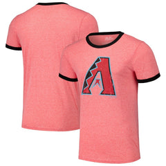 Arizona Diamondbacks Majestic Threads Ringer Tri-Blend T-Shirt Sale