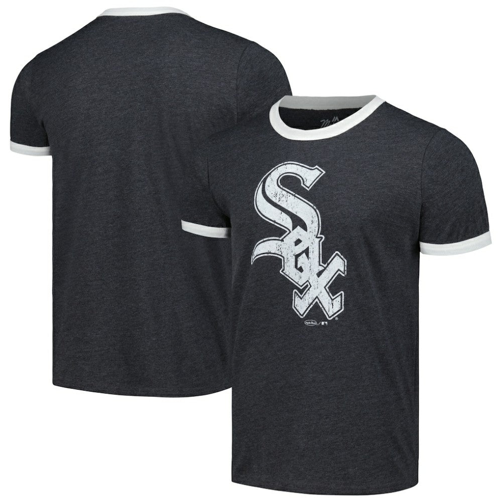 Chicago White Sox Majestic Threads Ringer Tri-Blend T-Shirt Near Me