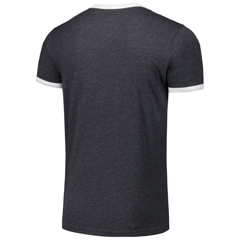Florida Marlins Majestic Threads Ringer Tri-Blend T-Shirt Outlet