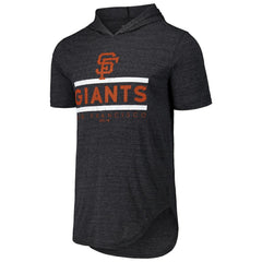 San Francisco Giants Majestic Threads Tri-Blend Hoodie T-Shirt for sale