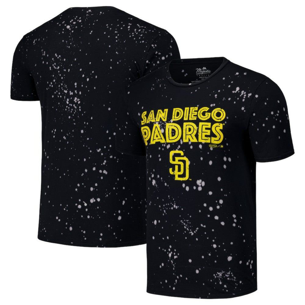 San Diego Padres Majestic Threads Splatter T-Shirt Online