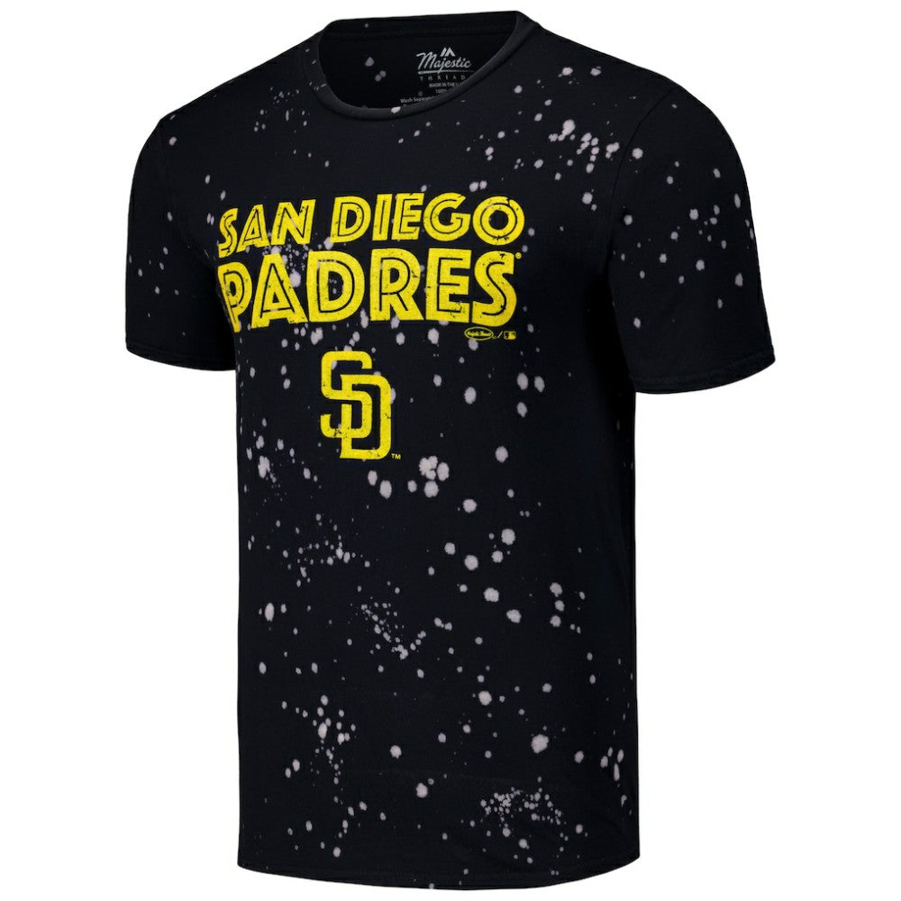 San Diego Padres Majestic Threads Splatter T-Shirt Online