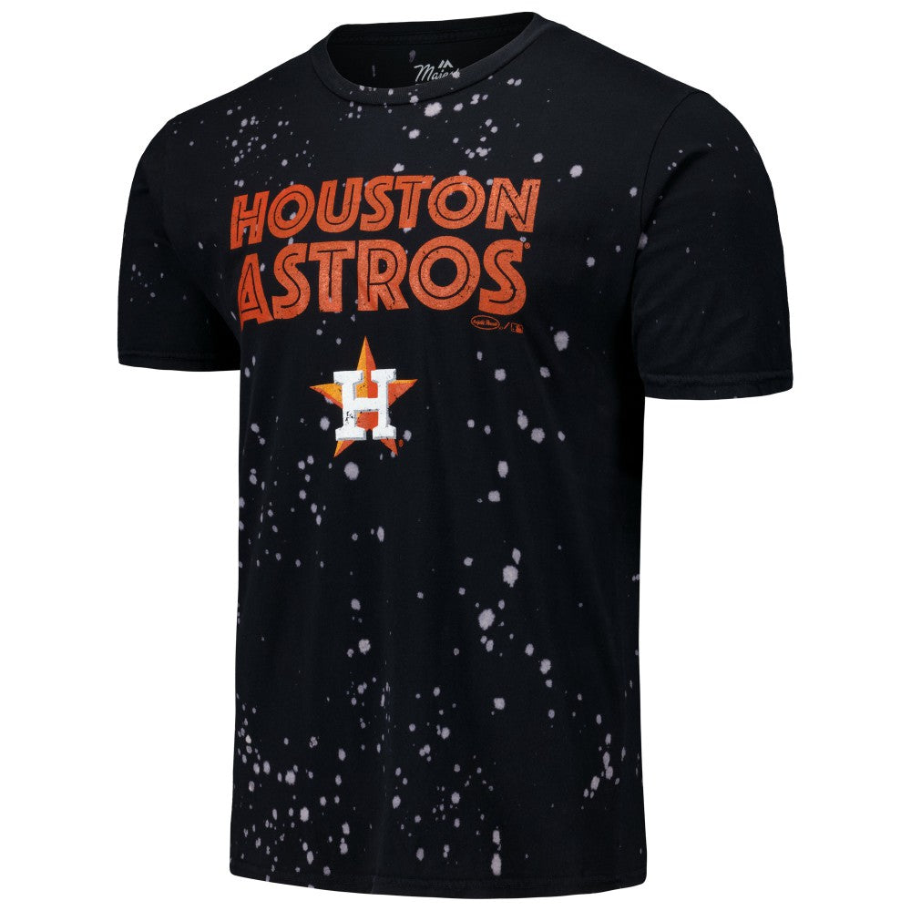 Houston Astros Majestic Threads Splatter T-Shirt Near Me