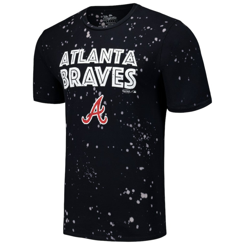 Atlanta Braves Majestic Threads Splatter T-Shirt Online
