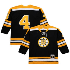 Bobby Orr Boston Bruins Mitchell & Ness Big & Tall 1971/72 Blue Line 2.0 Jersey - Black | NHL discount